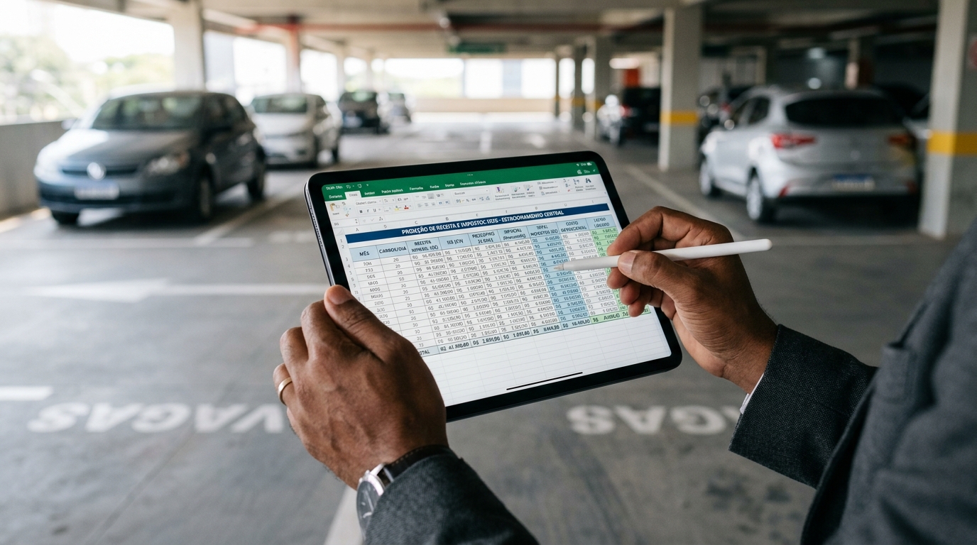 quanto custa abrir um estacionamento